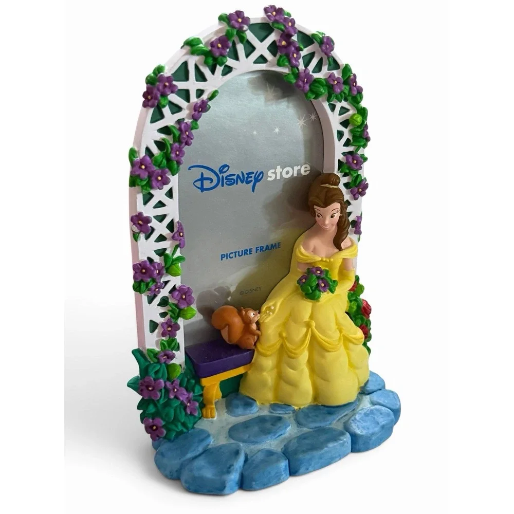 Disney Store Princess Aurora Sleeping Beauty Belle Beauty Beast Picture Frames